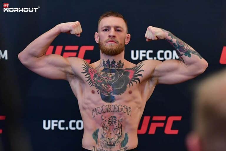 Conor McGregor - der Aufstieg einer Legende im Oktagon Conor McGregor wird fotografiert vor einem Kampf