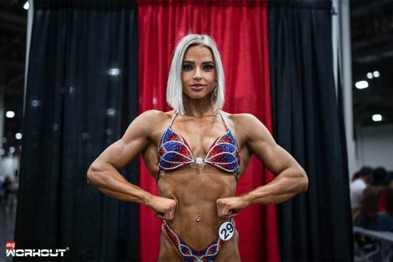 Pumping Beauty – die neue Serie über Bodybuilderinnen Frau aus der Serie Pumping Beauty