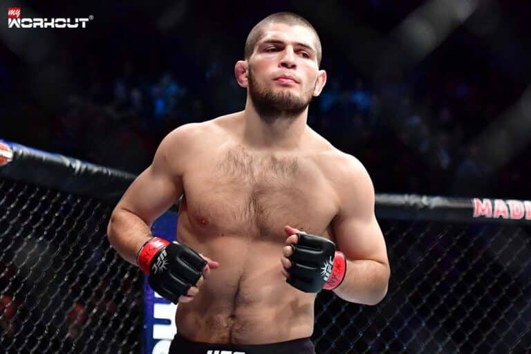 Khabib Nurmagomedov – der unbesiegte Champion im Oktagon Khabib Nurmagomedov im Octagon