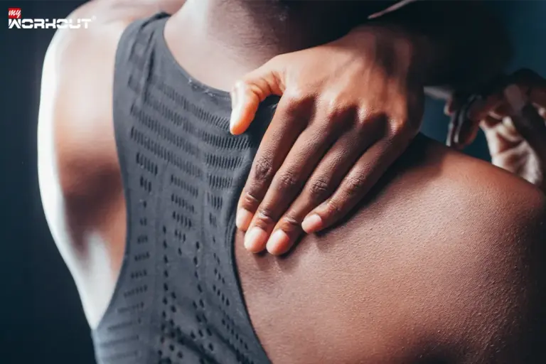 Verletzungspause - so nutzt du sie richtig! Frau mit sportlichen Rücken