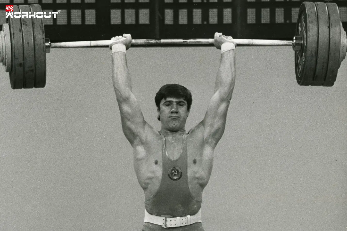 Soviet professional weightlifter David Rigert