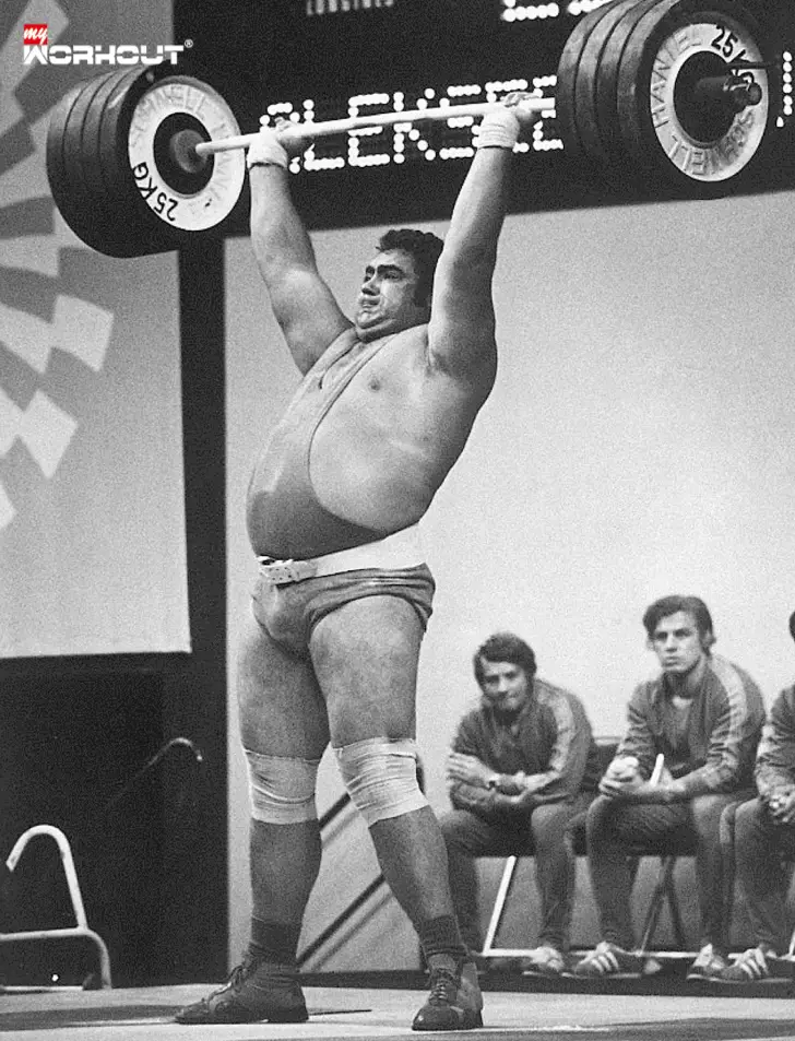 Soviet power lifter Vasily Alekseev