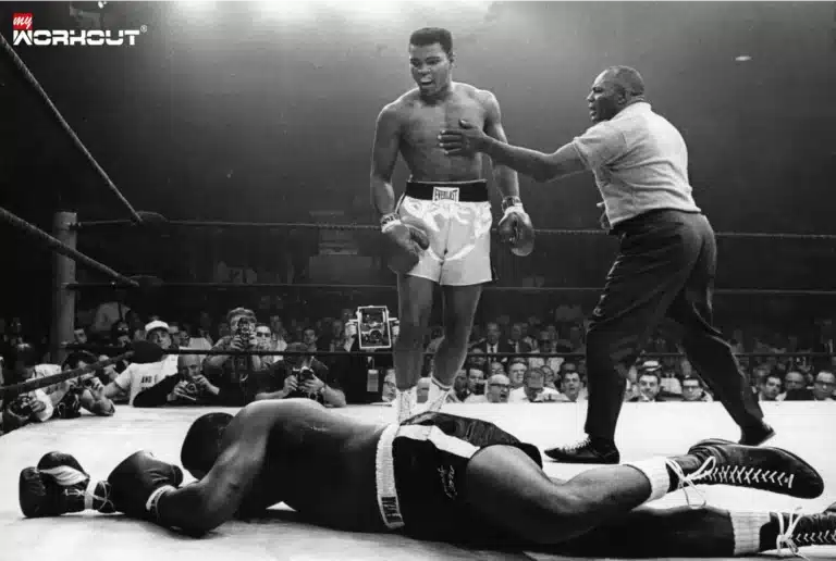 Muhammad Ali: Das Leben und Training der Boxlegende Muhammad Ali im Kampf und Sieg gegen Sonny Liston