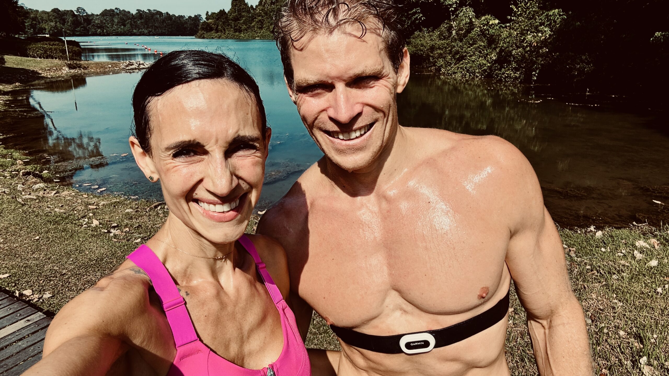 Julian mit seiner Frau Bettina