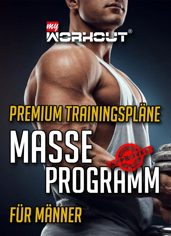Premium Trainingspläne – Masse Programm (Muskelaufbau) für Männer