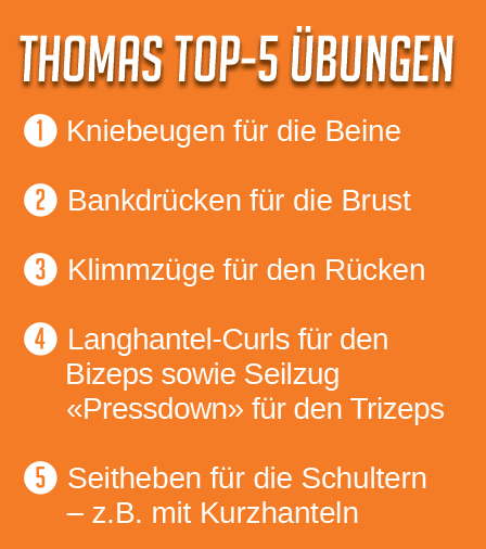 Top-5 übungen von Thomas Scheu