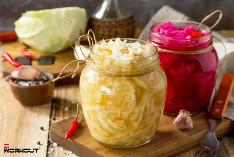 Fermentierte Lebensmittel für Sportler: Bessere Darmgesundheit & mehr Leistung? Fermentierte Lebensmittel - Sauerkraut