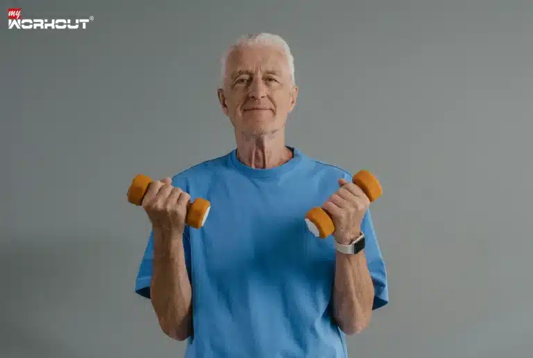 Wer hebt deinen Koffer, wenn du 90 bist? Ein alter Mann trainiert